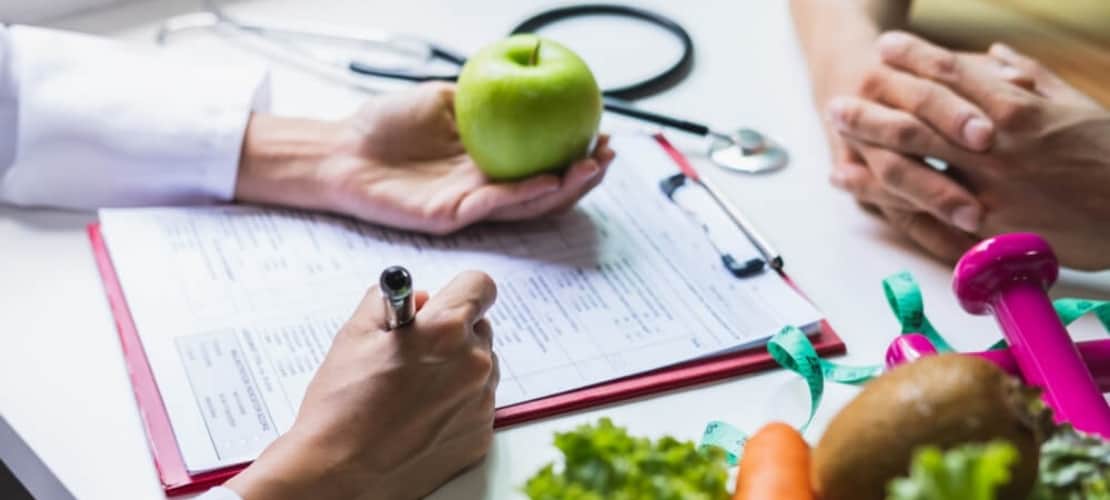 Atendimento nutricional para emagrecimento e hipertrofia
