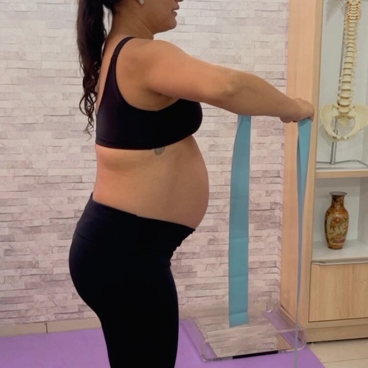 Atendimento de fisioterapia obstétrica em ambiente acolhedor