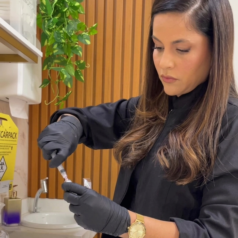 Suplementação injetável personalizada com avaliação individual